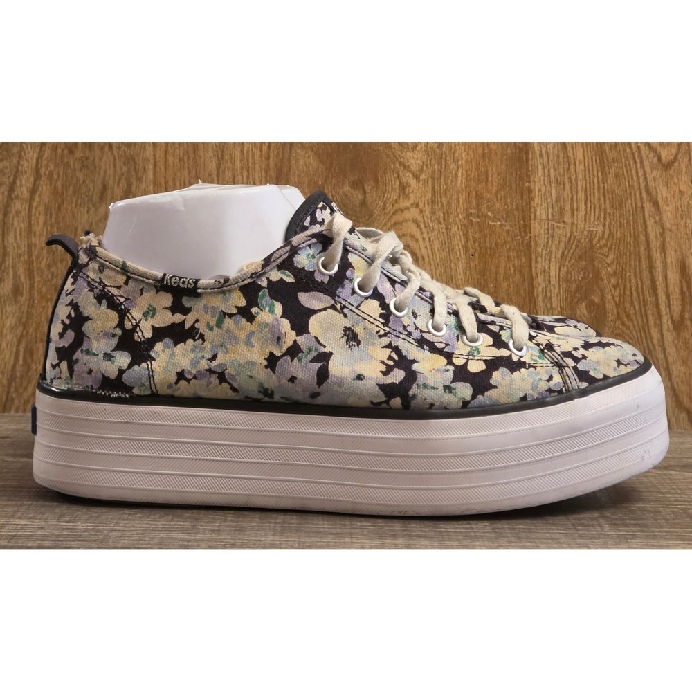 Keds Triple Up Floral Platform Sneakers Womens‎ Size 9.5 Multicolor